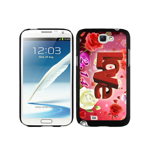 Valentine Love Samsung Galaxy Note 2 Cases DQD - Click Image to Close